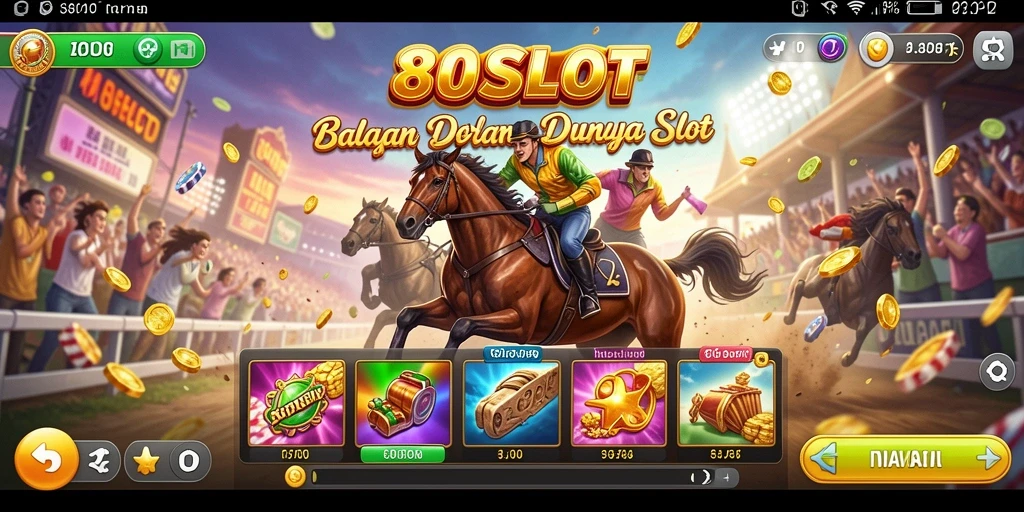 Tampilan menakjubkan saat berlomba di 180SLOT.