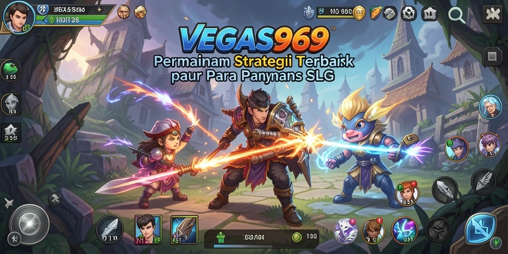 Tampilan gameplay menarik dari VEGAS969 dengan strategi mendalam.